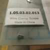 Wire Clamp Screw