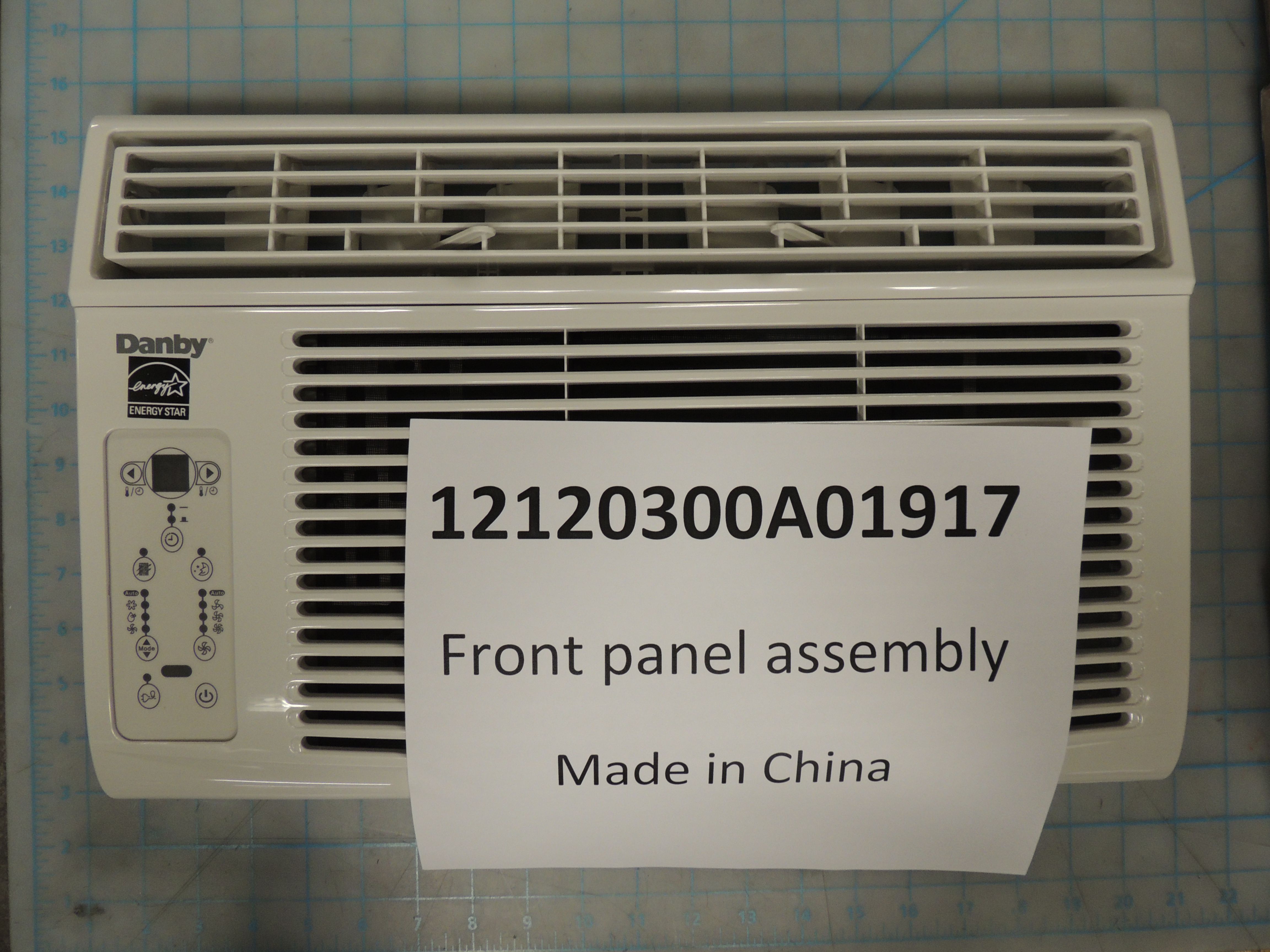Front panel assembly