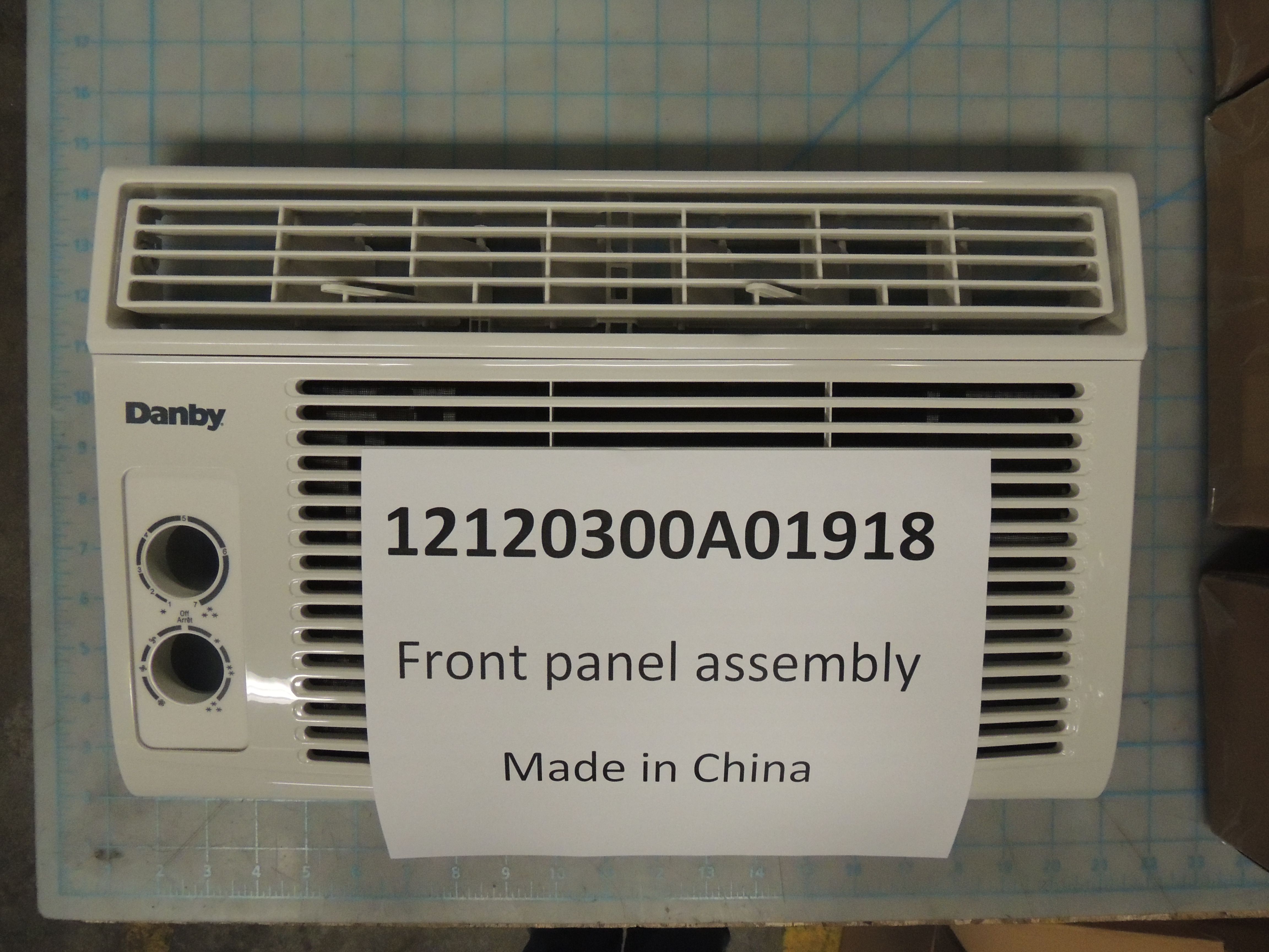 Front panel assembly