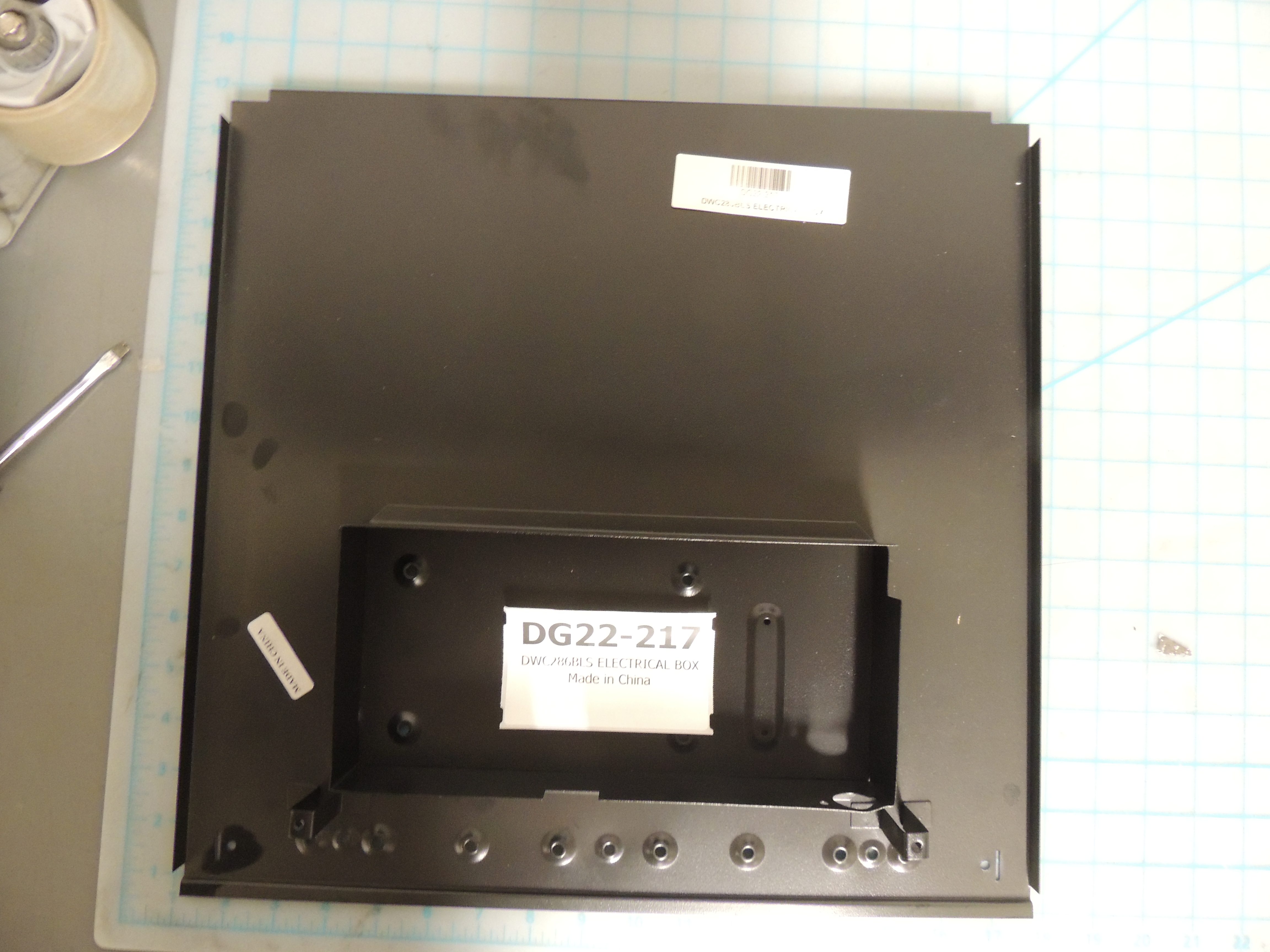 DWC286BLS ELECTRICAL BOX