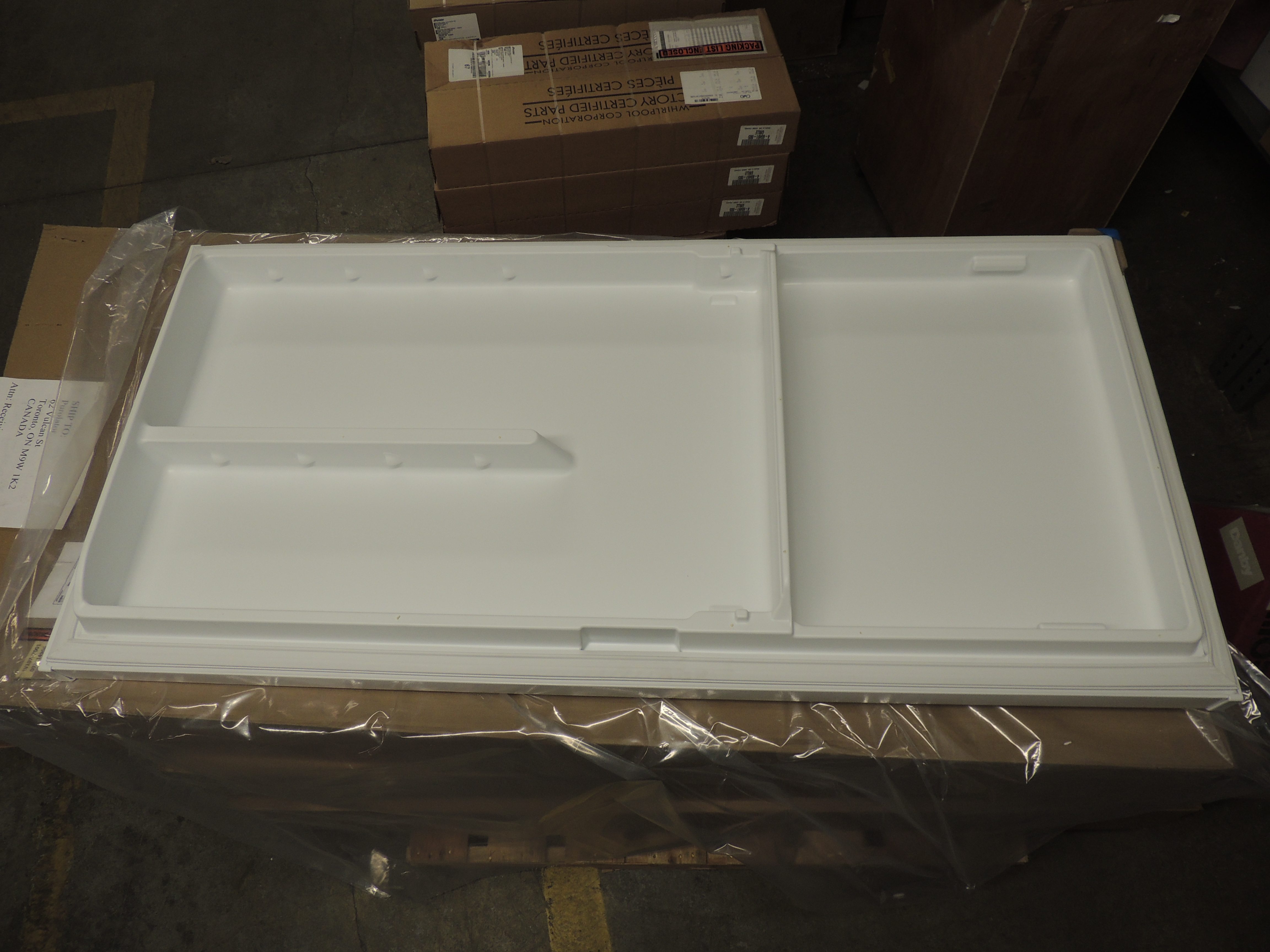 White Door Assembly