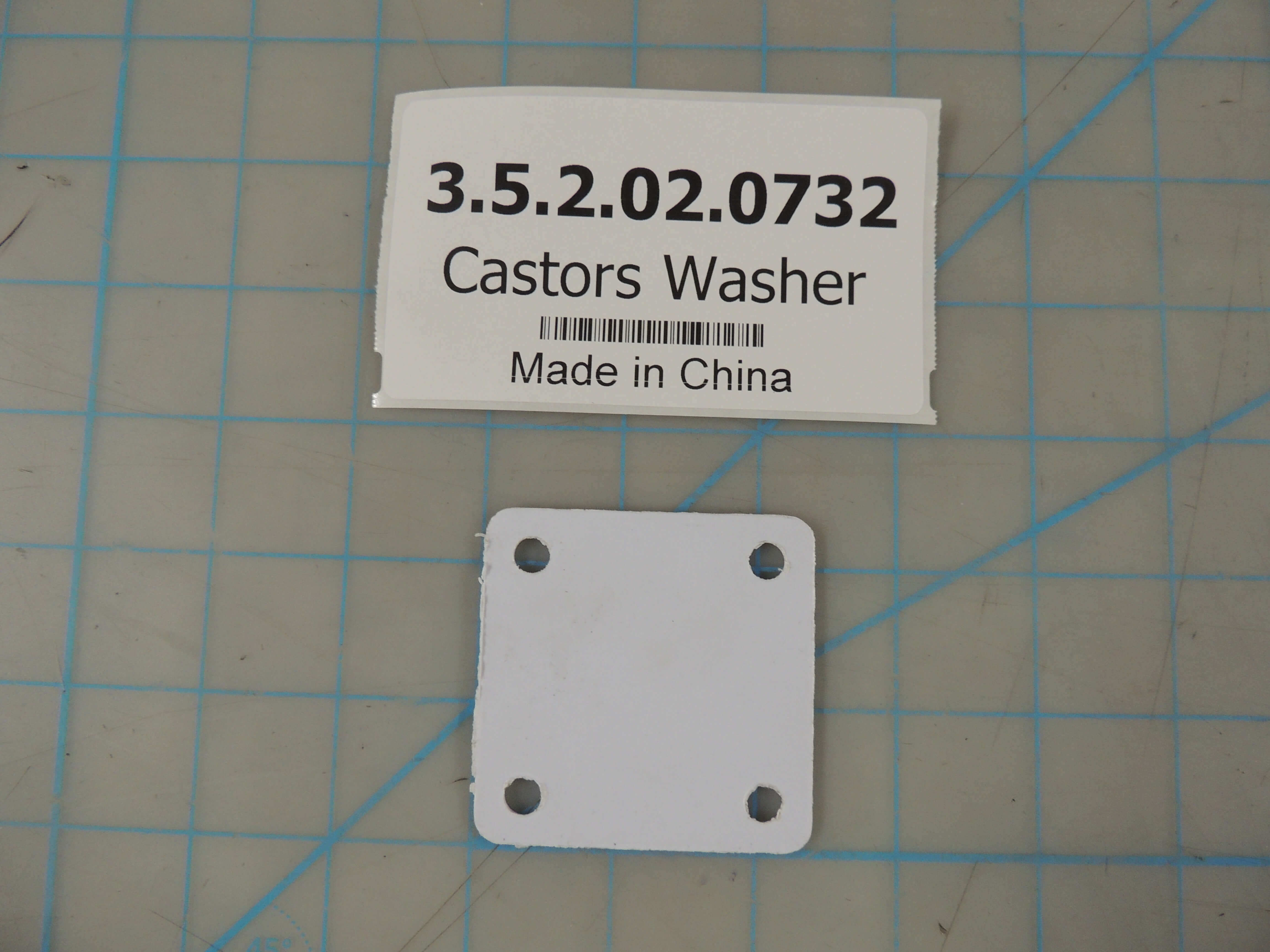 Castors Washer